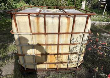 Zbiornik Mauzer 1000l , pojemnik plastikowy - kompostownik