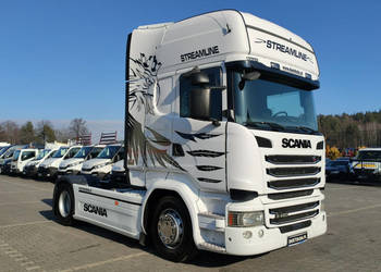 Scania R 450 Topline E6 4x2 Retarder Klima Postojowa !!! Serwisowana Bezwy…