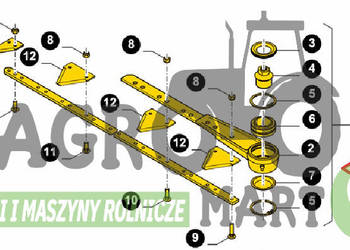 84435369 LISTWA NOŻOWA Z GŁÓWKĄ CNH