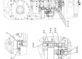 New Holland T6090 T6070 Zawór 84577551