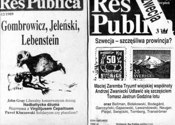 Res Publica 8/89 , 9-12/1989