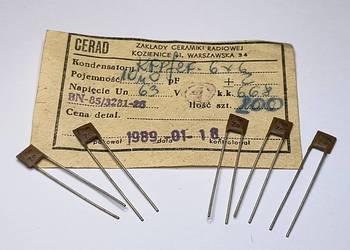 Kondensator 10nF 63V KFPf CERAD