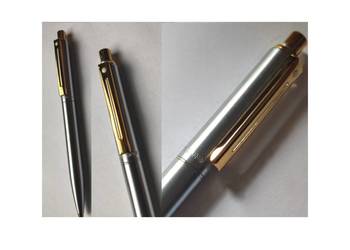 elegancki 325 Długopis Sheaffer Sentinel wykończony złotem chrom