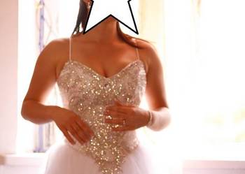 Suknia ślubna princessa - Princess, rozmiar 36 + welon