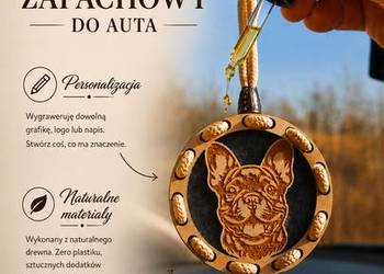 Drewniany Odświeżacz do Samochodu