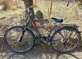 Rower Miejski Damski KTM Veneto Full Deore LX 3x9 Sr Suntour Magura 28