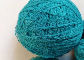 Włóczka w kolorze seledynowym Włóczka w kolorze seledynowym