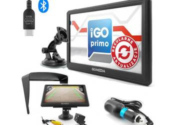 Nawigacja GPS 7 Mapa Europy Polski iGO TIR Bluetooth AV IN d Kamery Cofania