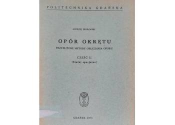 Opór okrętu. Przybliżone metody obliczania oporu-A.Zborowski