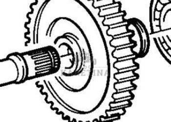 Fendt Favorit 514 Koło Zębate Walcowe CZĘŚCI 514100080090