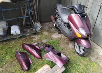 2 skutery yamaha piaggio
