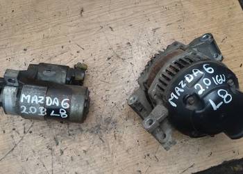 MAZDA 6 GG GH 2,0 benzyna rozrusznik alternator 1,8 16v