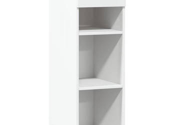 Szafka biała 30x425x93 cm materiał drewnopochodny WM-846306