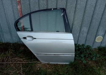 BMW E46 Drzwi Prawy Tył Tylne Titansilber 354/7 Sedan Warsza