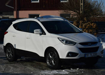Hyundai ix35 2.0D 4x4/ Navi/ Kamera/ Led/ 157 TYS KM/ 2014r/ Serwis/ Sprow…