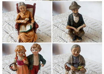 Kpl figurek ceramicznych
