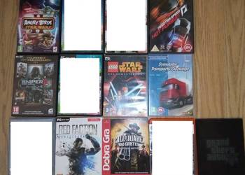 Zestaw gry PC komputerowe na DVD-Rom NFS Star Wars Symulator TIR 7 sztuk