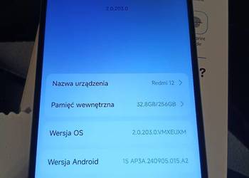 Xiaomi Redmi 12 8GB/256GB Niebieski 4G
