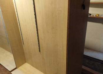 Regał typu sklepowego, dwustronny o głębokości 2x24 cm, wysoki na 152 cm