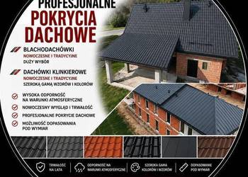 Blachodachówki tradycyjne nowoczesne DUŻY WYBÓR!