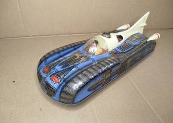 Blaszana zabawka ŁUNOCHOD pojazd kosmiczny z PRL u