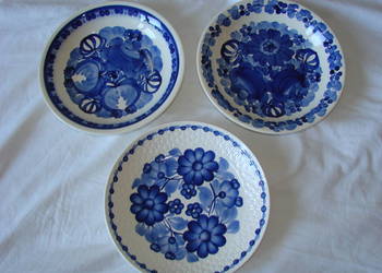 Włocławek Koło fajansowy talerz 24 cm Włocławek Koło fajansowy talerz 24 cm