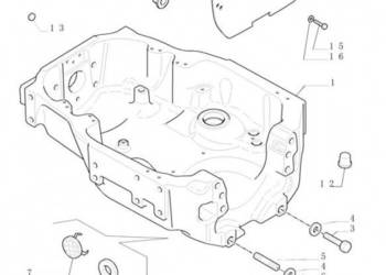 New Holland T6090 Wspornik 87716758