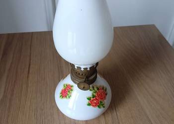 Lampa naftowa porcelanowa