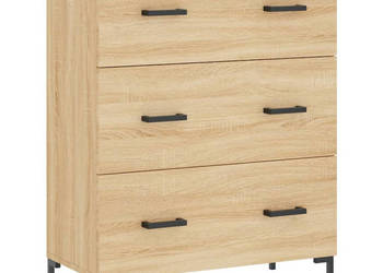 Szafka dąb sonoma 695x34x90 cm materiał drewnopochodny WM-827855