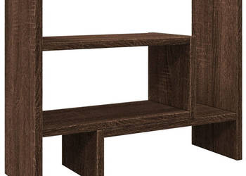 Organizer na biurko brązowy dąb 385x17x39 cm WM-848065