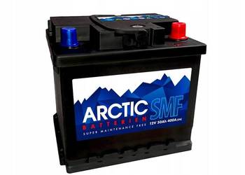 Akumulator samochodowy Arctic 12V 50Ah 400A P+