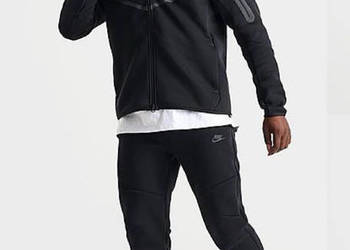 Nowy komplet dresowy NIKE TECH FLEECE /Czarny roz. S-XXL