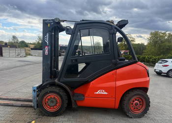 wózek widłowy LINDE H40D Triplex 4.70m 4000kg przesuw pozycjoner kabina