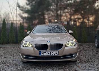 BMW f11 2010 - złote, kupione z salonu w Polsce, bezwypadkowe