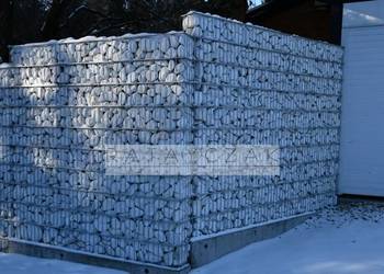 Mur gabionowy 200x180x40 – solidny, kompletny, 5 lat gwarancji