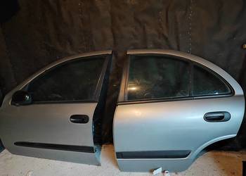 Drzwi do Nissana Almera n16 sedan srebrne Drzwi do Nissana Almera n16 sedan srebrne