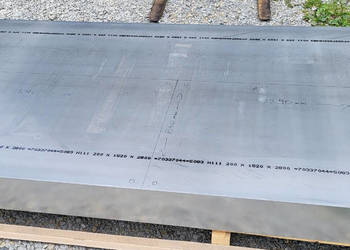 Blacha aluminiowa, walcowana EN AW5083 H111 | Grubość 200 mm