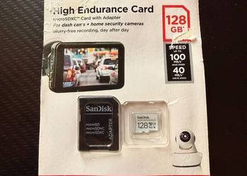 Karta pamięci MicroSD SanDisk High Endurance 128Gb