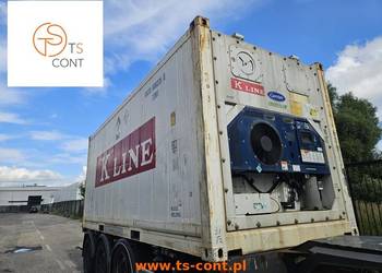 Kontener morski chłodniczy mroźnia chłodnia 20 RF używany 6 metrowy