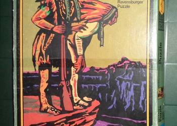 Puzzle Ravensburger 1976 Karl May Der Schatz im Silbersee
