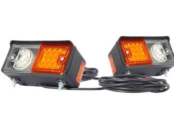 Lampy zespolone C360 C330 C 360 LED przód oświetlenie do kabiny