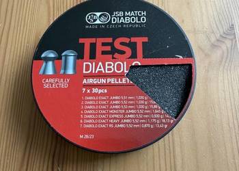 Śrut JSB Match Diabolo Test - 5,5 mm