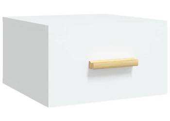 vidaXL Wisząca szafka nocna, biała, 35x35x20 cm(SKU:812834)