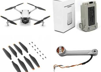 Dron DJI Mavic Mini 3 4 Ramię Silnik Śmigła Obudowa Akumulator Bateria 3850