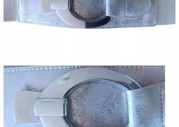 Pasek Damski-GUMA OZDOBNA BIŻUTERIA /cekiny /kamienie