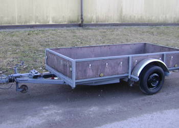 Przyczepka przyczepa SAM z hamulcem zarejestrowana