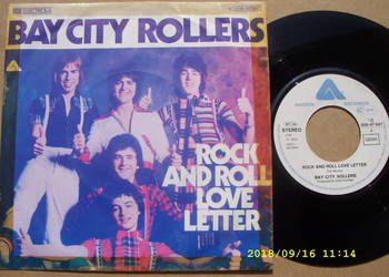 BAY CITY ROLLERS-ROCK AND ROLL, ARISTA REC ; singiel winyl .