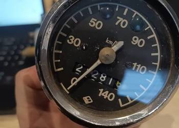 Licznik prędkościomierz zegar MZ ETZ 125 150 250 251 21281 km oryginał DDR