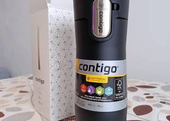 NOWY Kubek termiczny Contigo West Loop 3.0 470ml - Czarny Mat