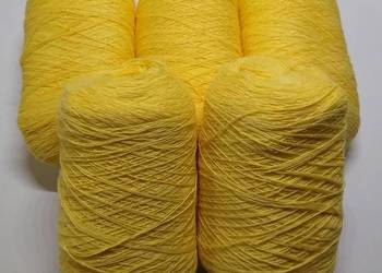 Włóczka Bawełna Zestaw Żółty Włóczka Bawełna Zestaw Żółty